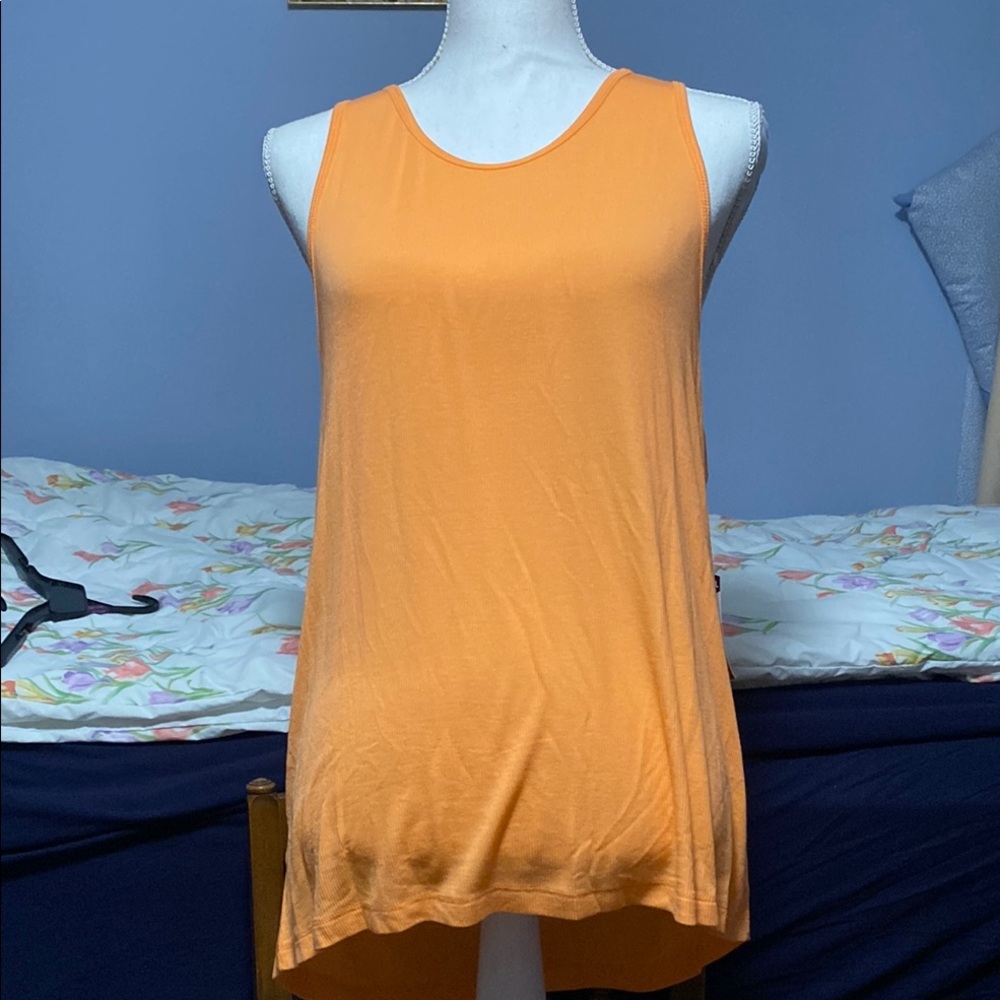 🐸 NWT Orange Sleeveless Racerback Women's Top by Avia, size 2XL /20
